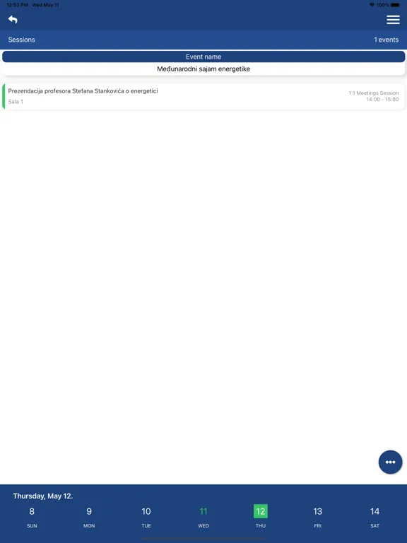 Capturas de tela do Market Access - WB6 CIF iPad 
