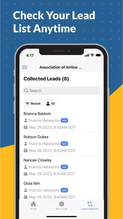 Lead Capture by EventMobi 스크린샷