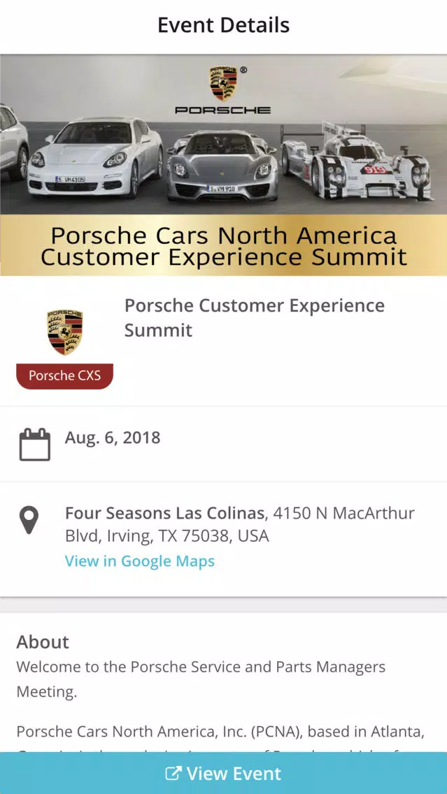 Screenshot di Porsche CXS