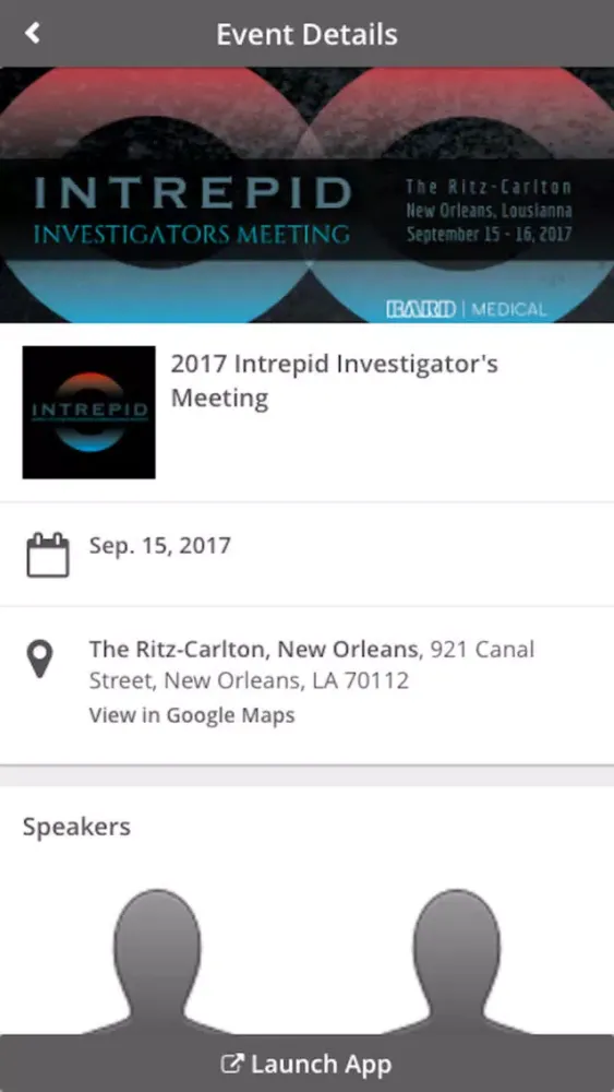 BMD Events Screenshots