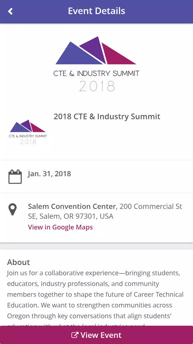 The Summit Events App应用截图