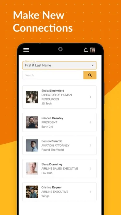 Tangkapan layar Event App by EventMobi