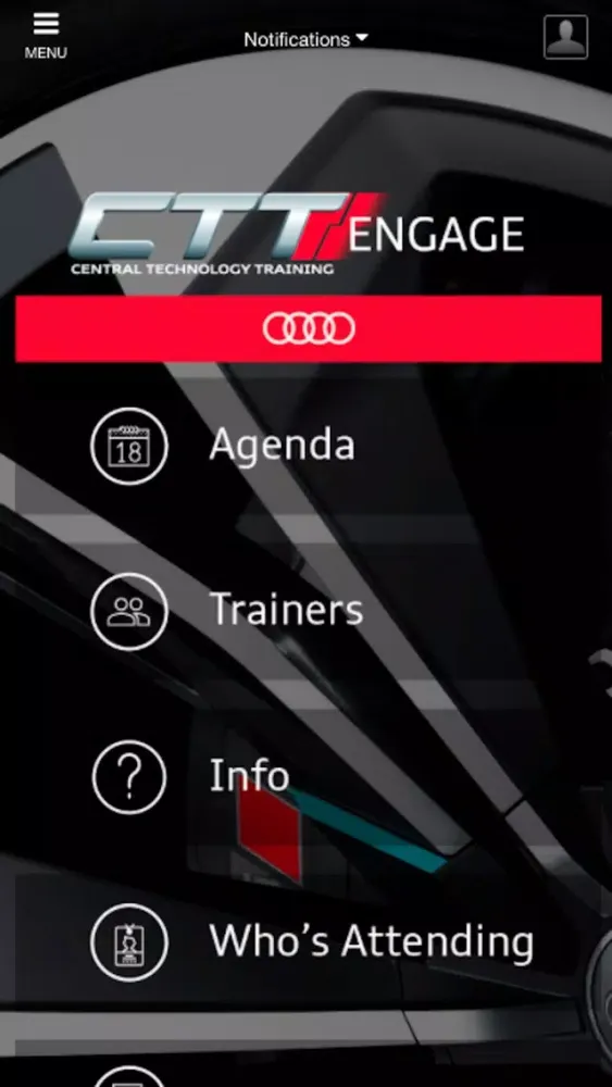Audi CLT Events 스크린샷
