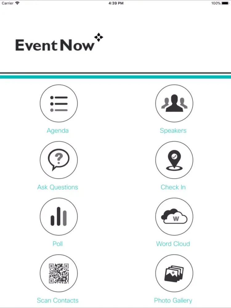 EventNow iPad  سکرین شاٹس