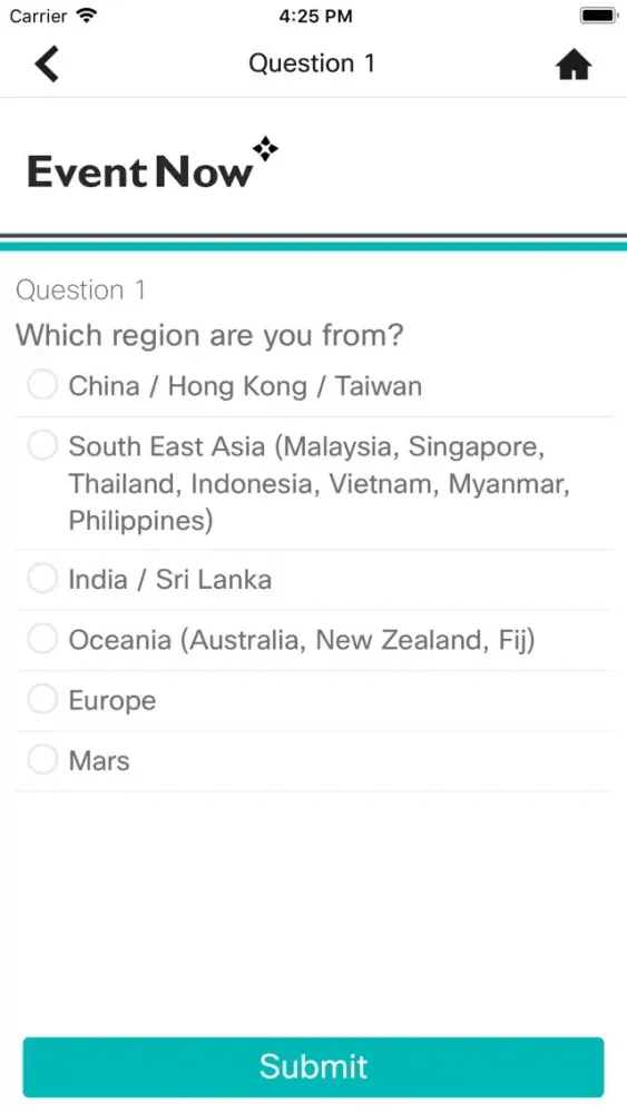EventNow سکرین شاٹس