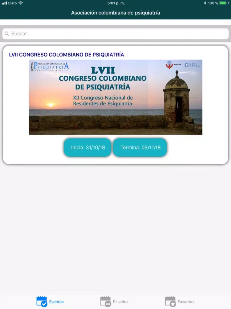 Congreso Psiquiatría iPad  স্ক্রিনশট