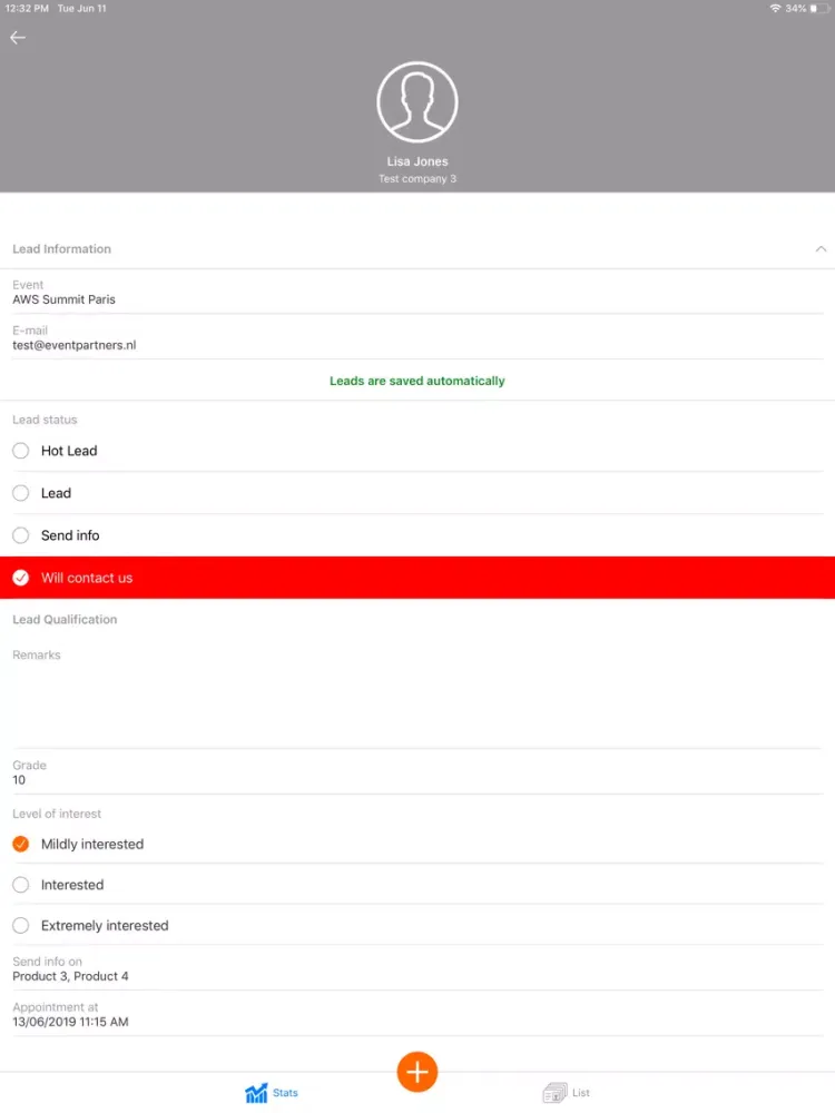 APPX Exhibitors iPad  Screenshots