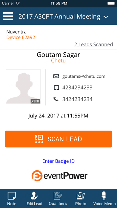 eP Scanner سکرین شاٹس