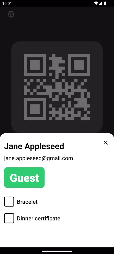 EventQR Screenshots
