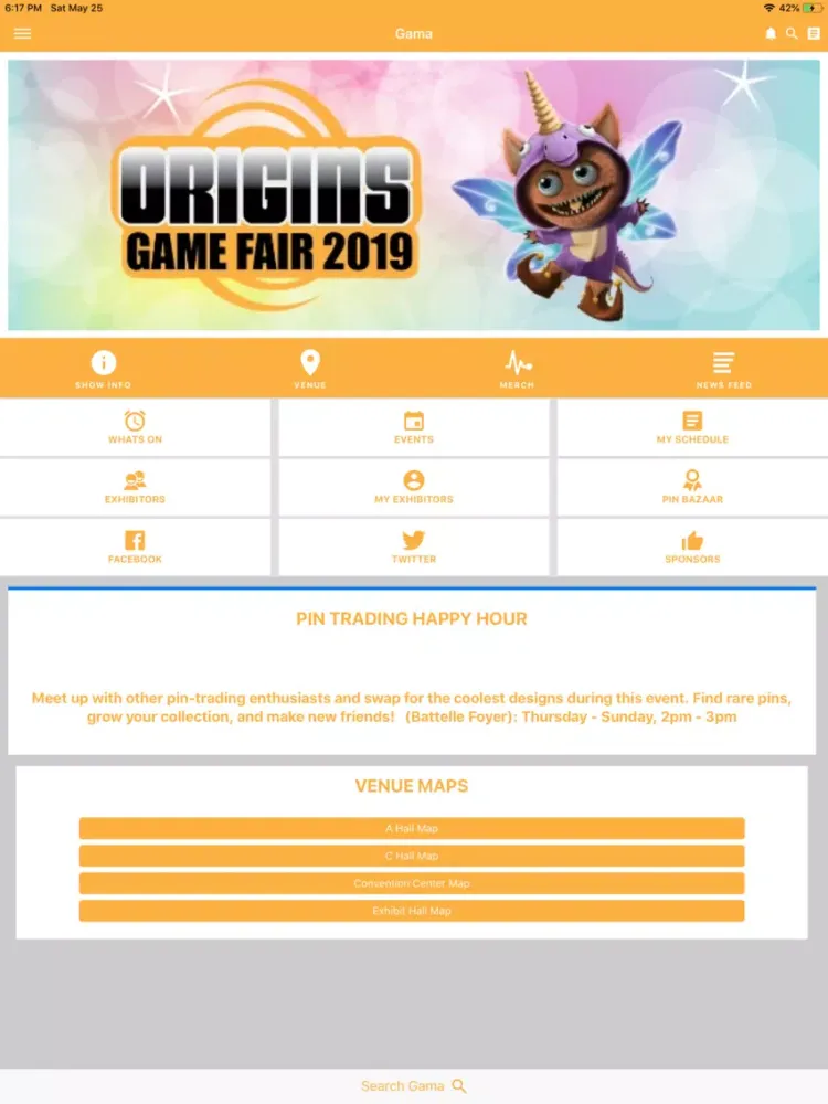 Zrzuty ekranu Origins Game Fair 2019 iPad 