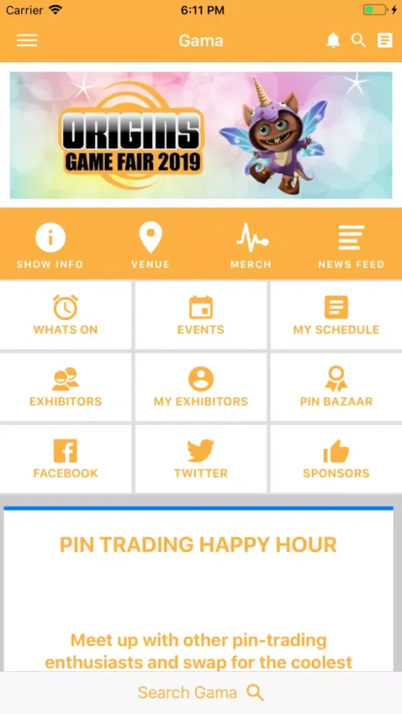 Zrzuty ekranu Origins Game Fair 2019