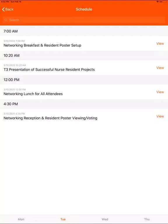2020 Nurse Residency Program iPad  स्क्रीनशॉट