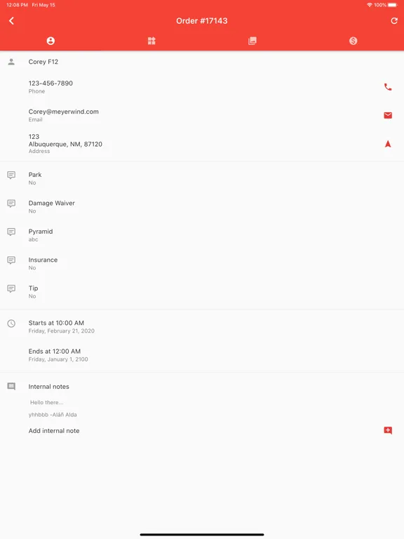 تصاویر redbox+ Driver App iPad 