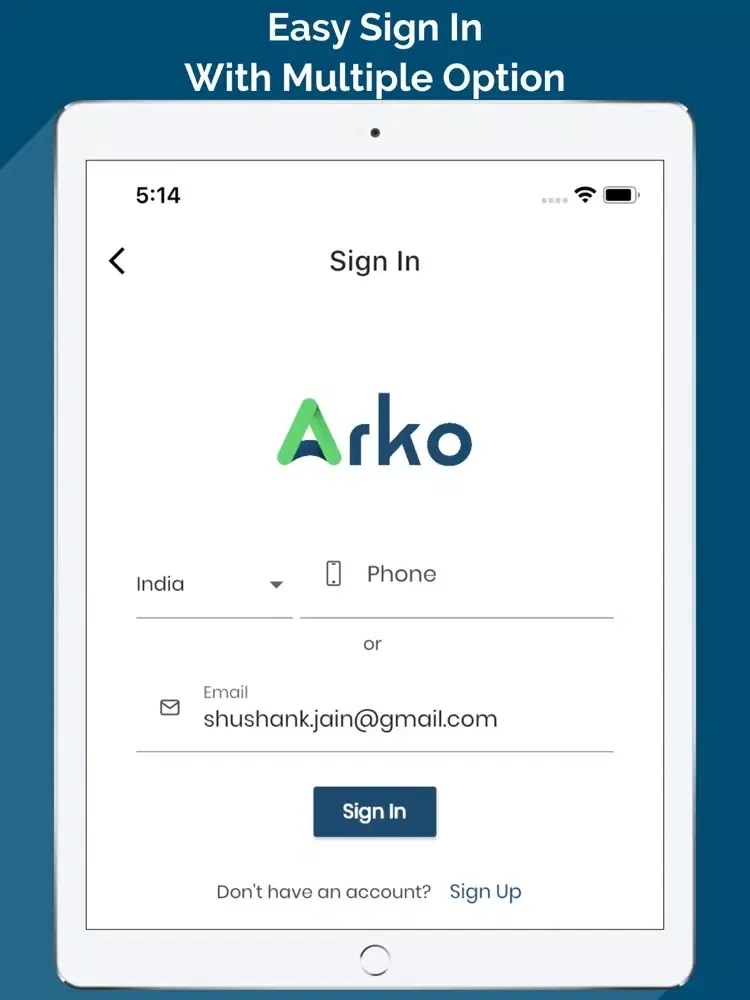 Arko Live iPad  স্ক্রিনশট