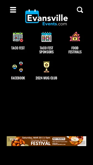 Evansville Events 스크린샷