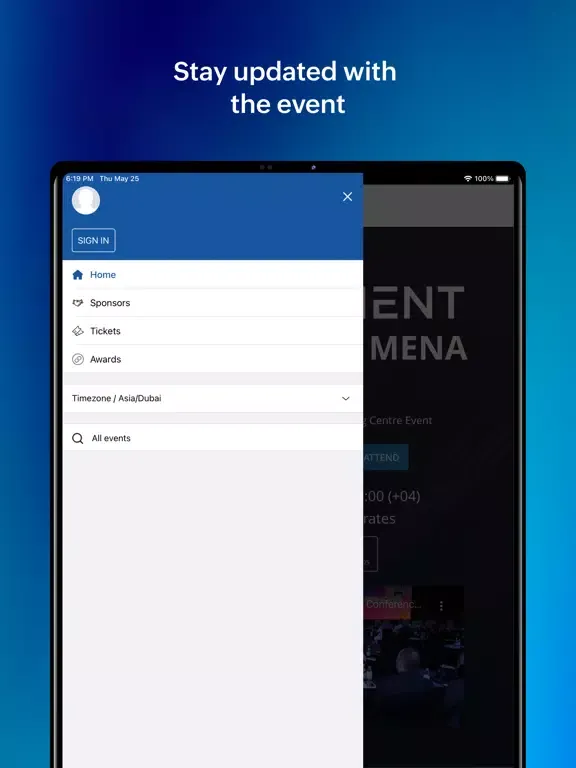Скриншоты MECS+R – Events & Conference iPad 