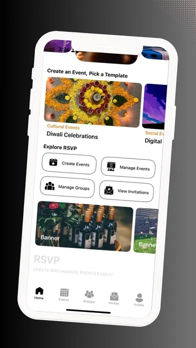 تصاویر Rsvp Event Management