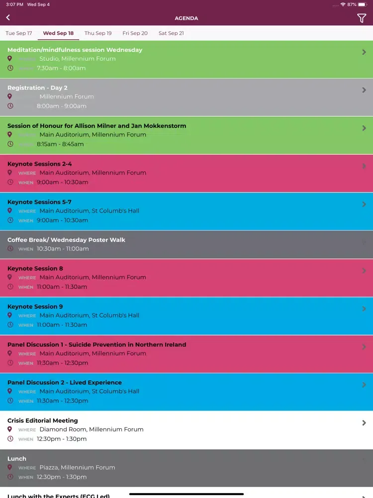 Скриншоты IASP 2019 iPad 