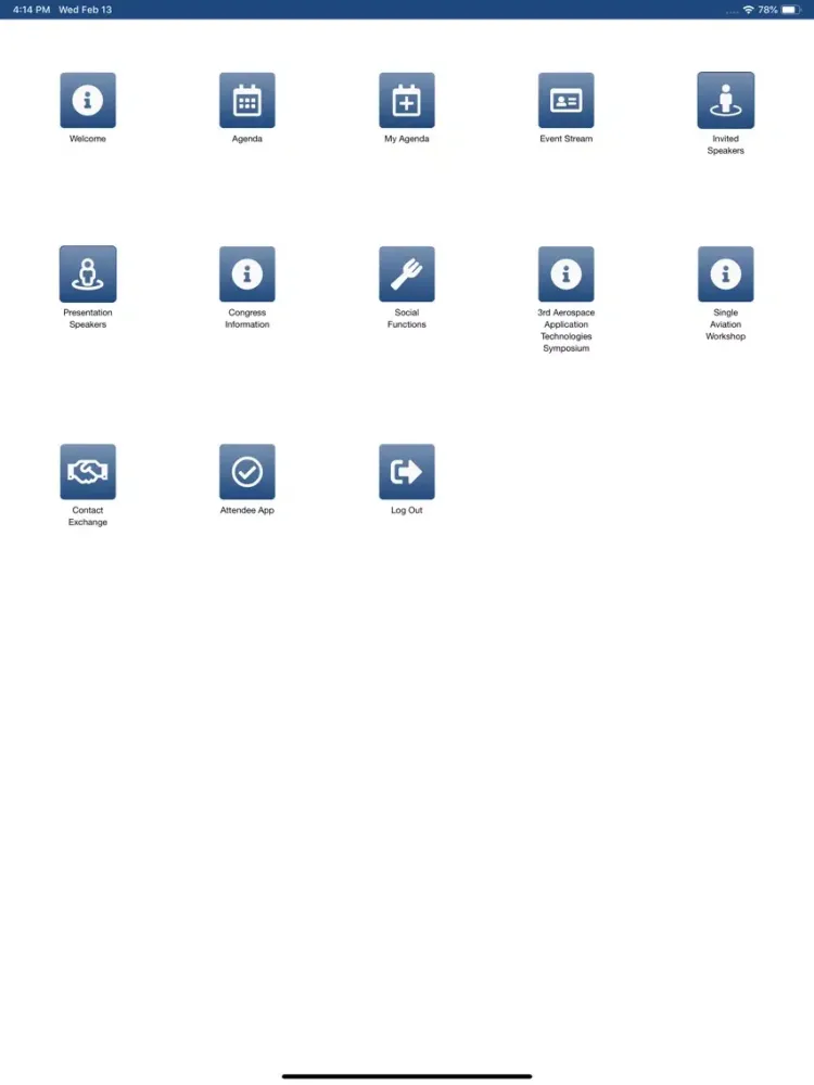 AIAC18 iPad  سکرین شاٹس