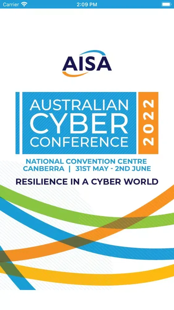ภาพหน้าจอของ CyberCon Canberra