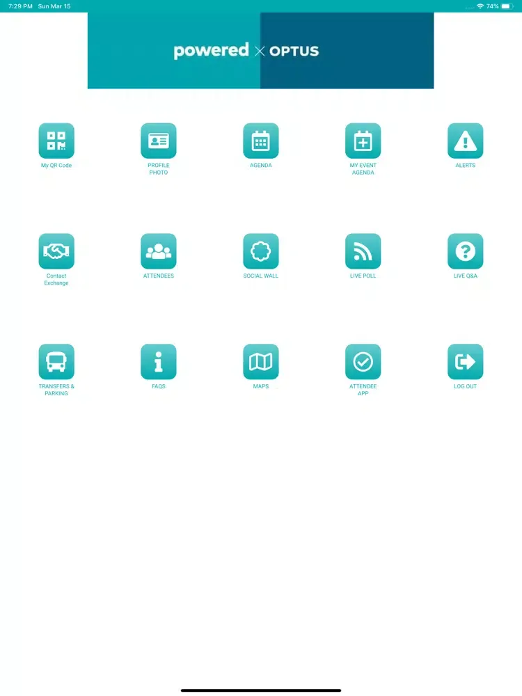 Powered x Optus iPad  Screenshots