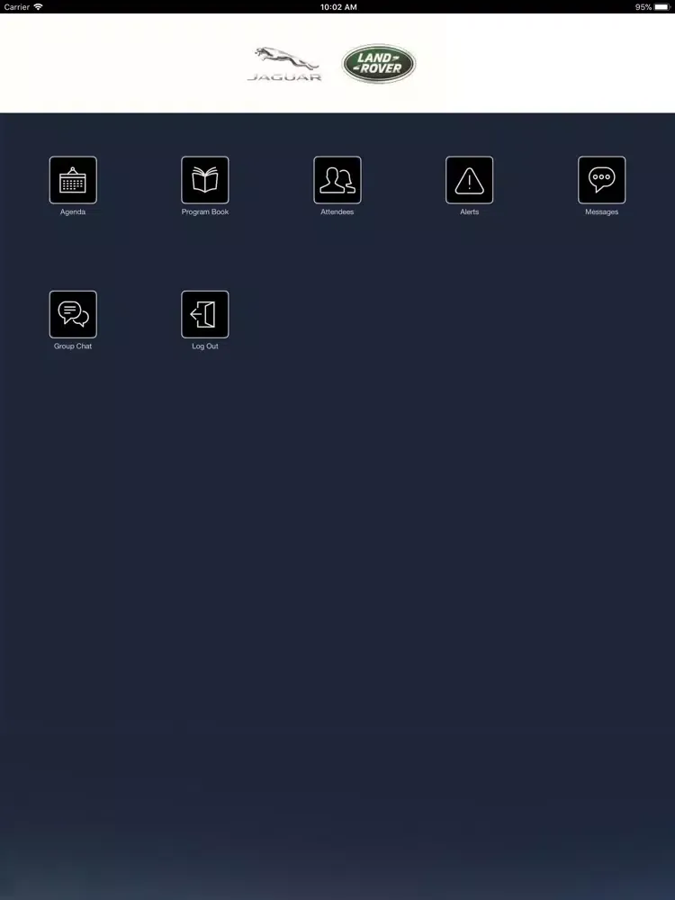 JLRA Events iPad  স্ক্রিনশট