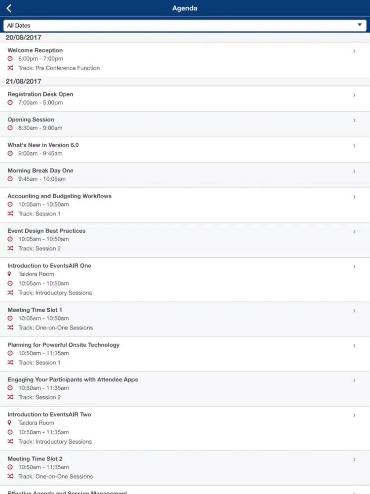 Скриншоты EAUC Brisbane iPad 
