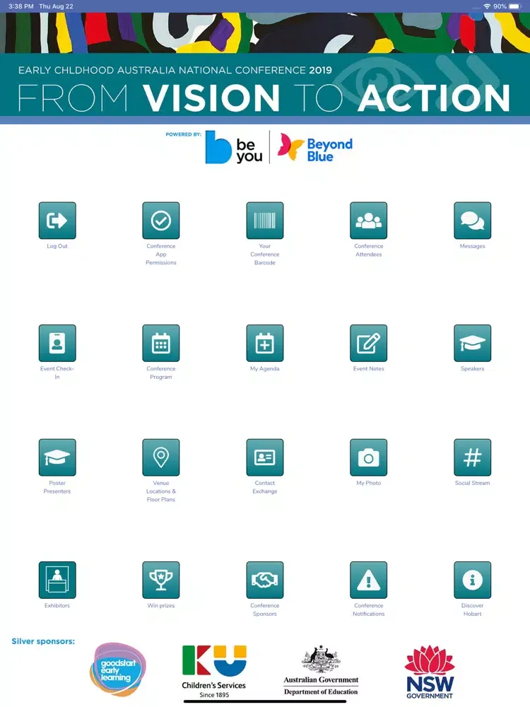 2019 ECA National Conference iPad  스크린샷