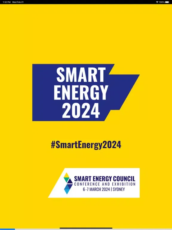 Smart Energy Conference 2024 iPad  سکرین شاٹس