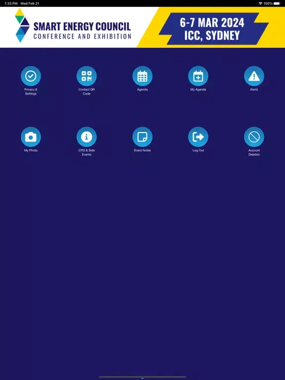 Smart Energy Conference 2024 iPad  سکرین شاٹس