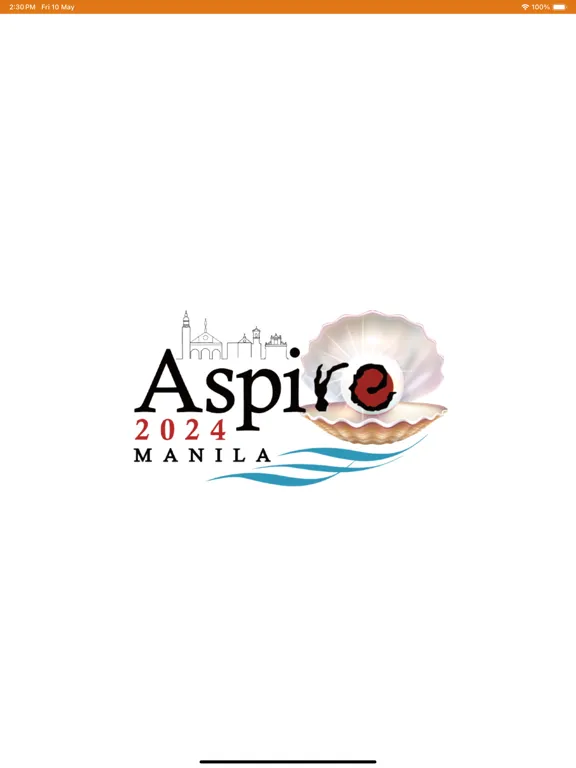 Tangkapan layar ASPIRE 2024 iPad 