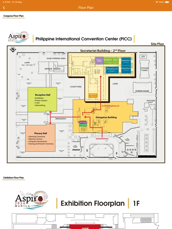 Tangkapan layar ASPIRE 2024 iPad 