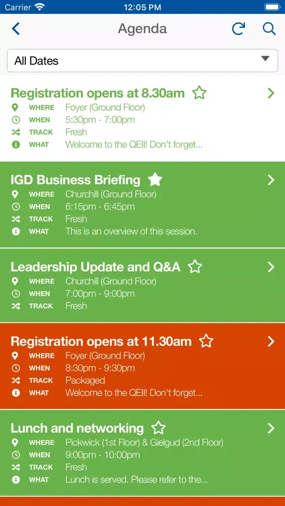 Capturas de pantalla de Tesco Business Update from IGD
