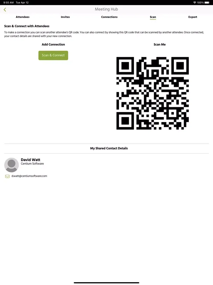 Ảnh chụp màn hình của Coffs Waste Conference 2022 iPad 