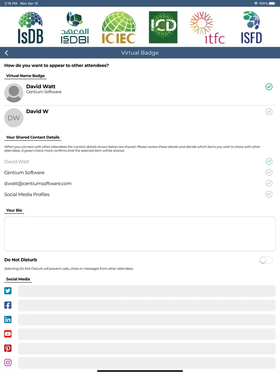 2024 IsDB Group AMs iPad 应用截图