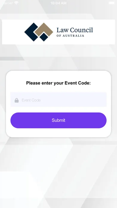 LCA Event App Screenshots