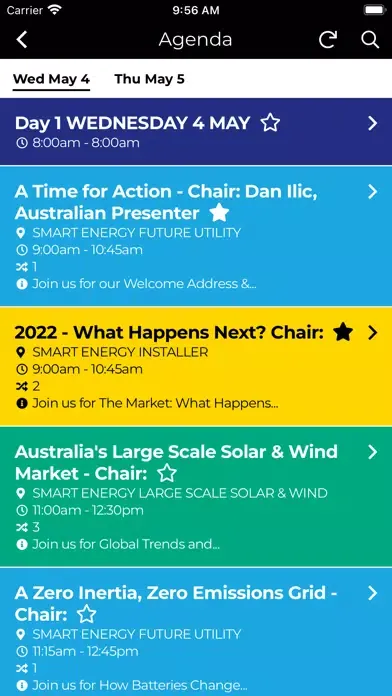 Ảnh chụp màn hình của Smart Energy Conference 2022