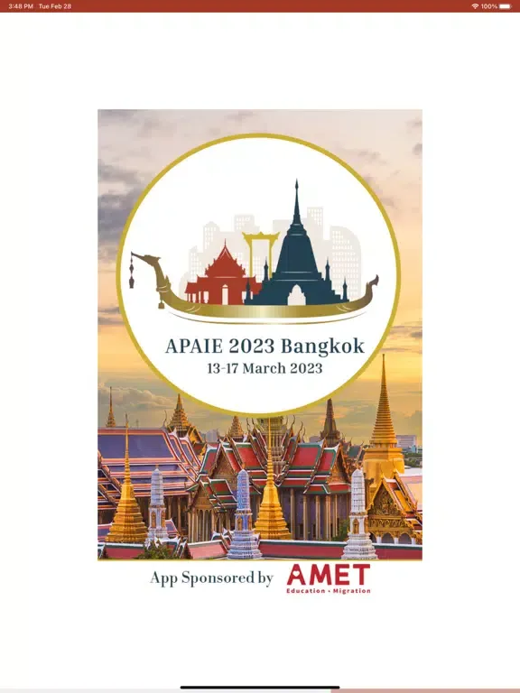 Captures d'écran de APAIE 2023 Bangkok iPad 