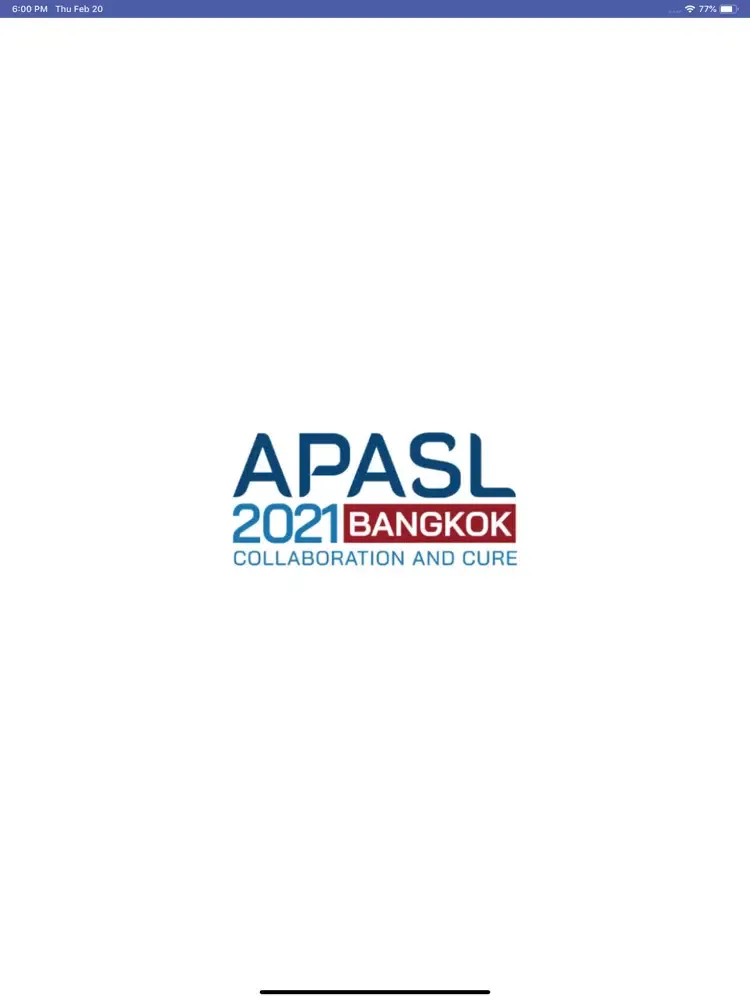 Capturas de pantalla de APASL 2021 BANGKOK iPad 