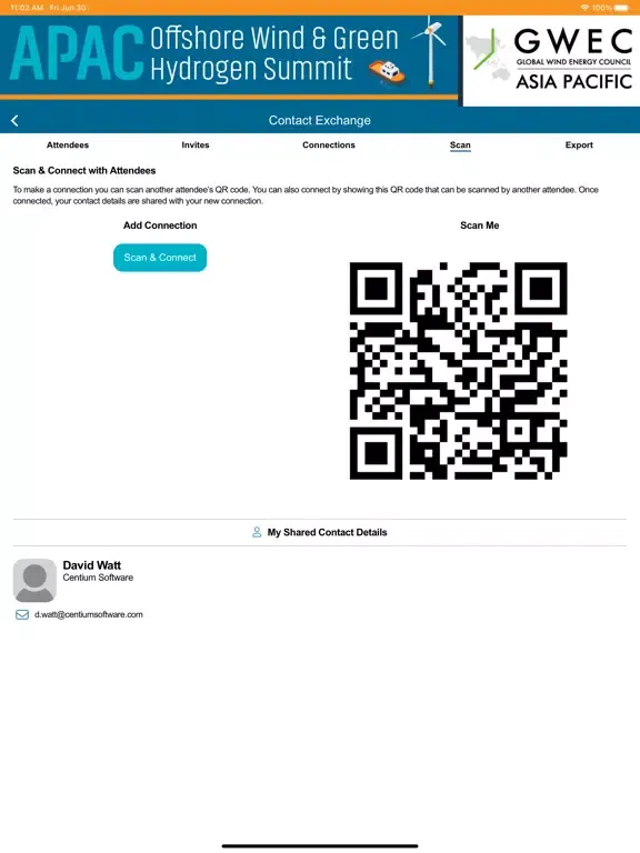 APAC Summit 2023 Attendee App iPad 应用截图