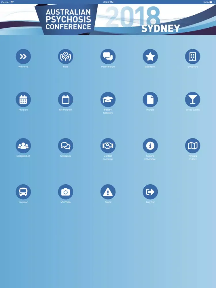 APC 2018 iPad 应用截图