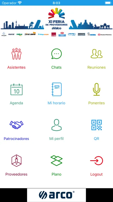 Capturas de pantalla de XI FERIA DE PROVEEDORES AVALCO