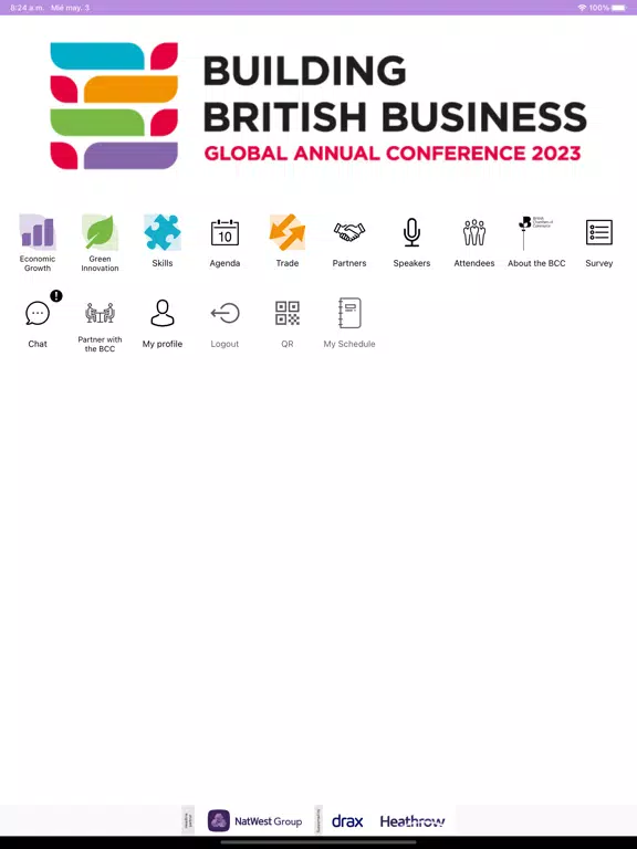 Screenshot di Global Annual Conference 2023 iPad 