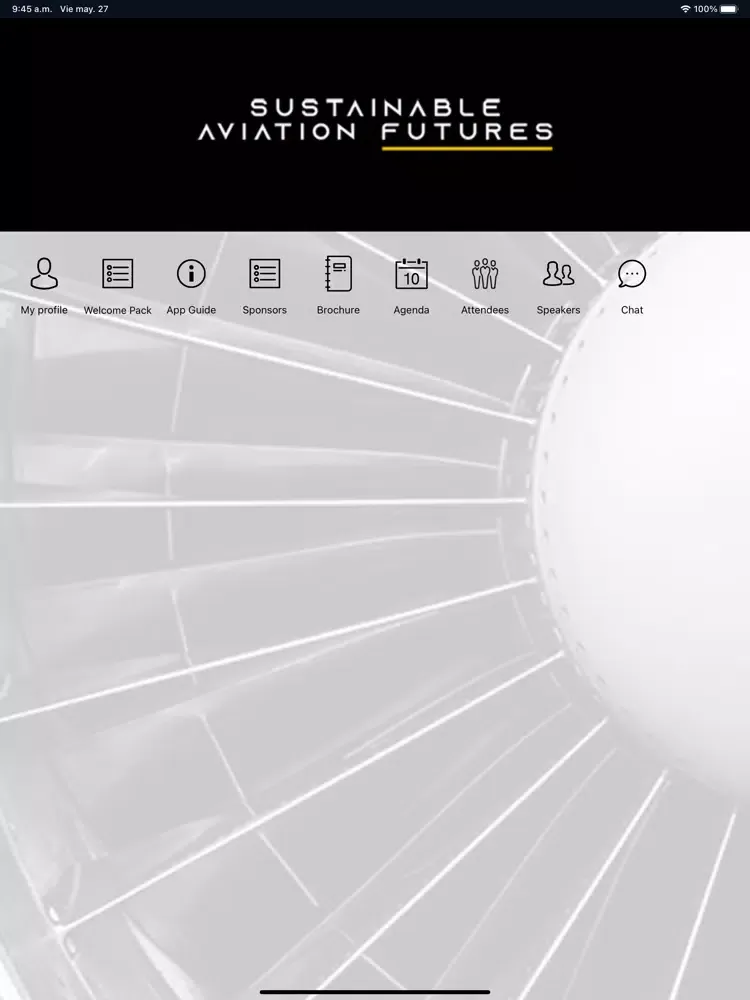 SAF Congress iPad  スクリーンショット