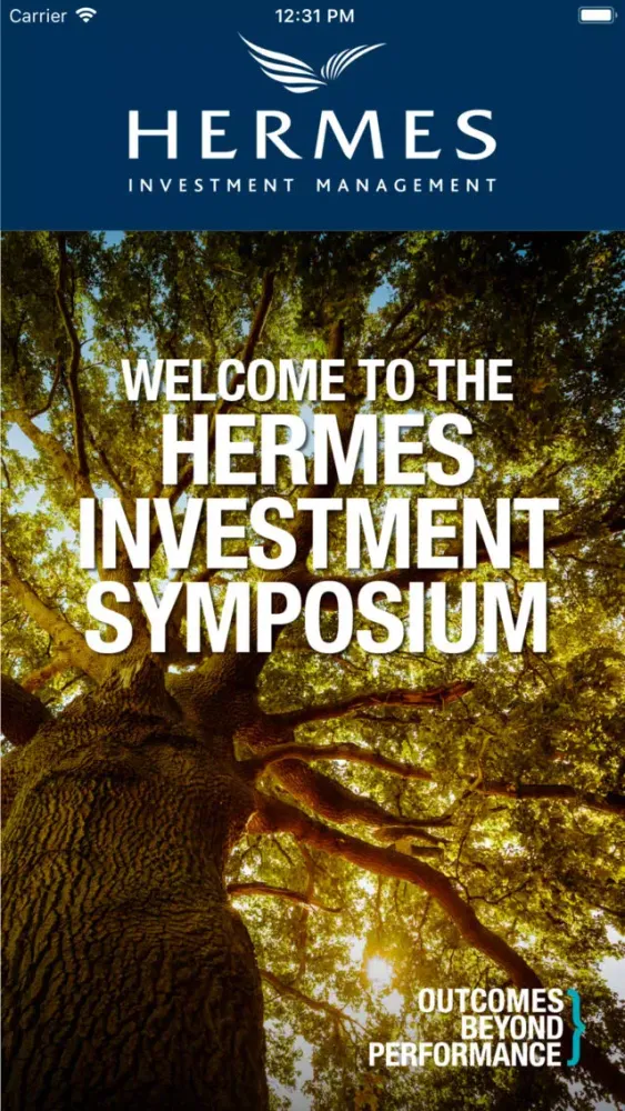 Capturas de pantalla de Hermes Investment Symposium