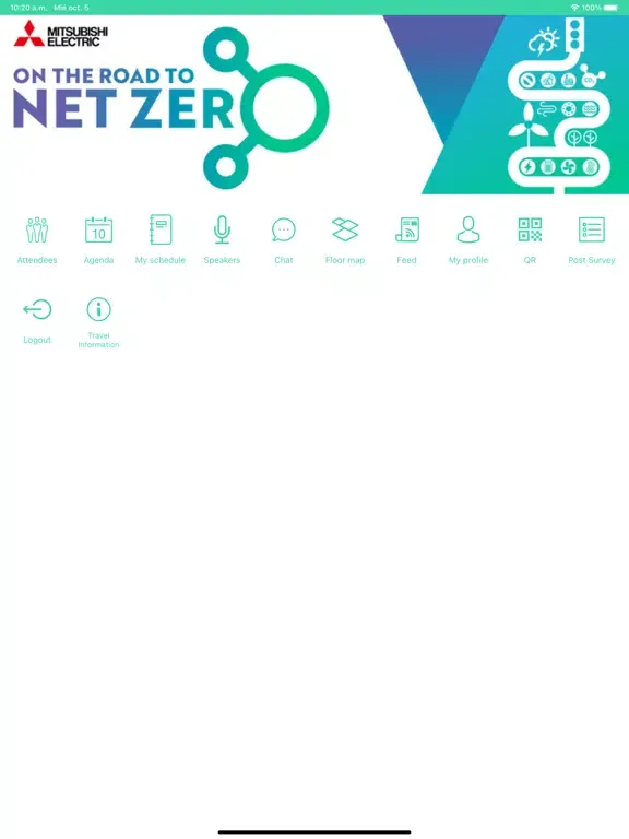 Zrzuty ekranu MEUK EVENTS iPad 