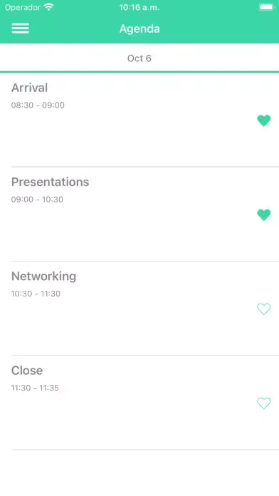 Zrzuty ekranu MEUK EVENTS