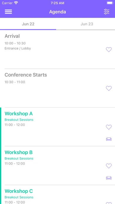 Capturas de tela do LES Conference 2023