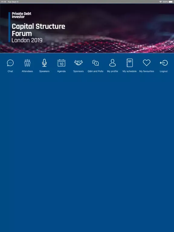 Скриншоты PDI Capital Structure Forum 19 iPad 