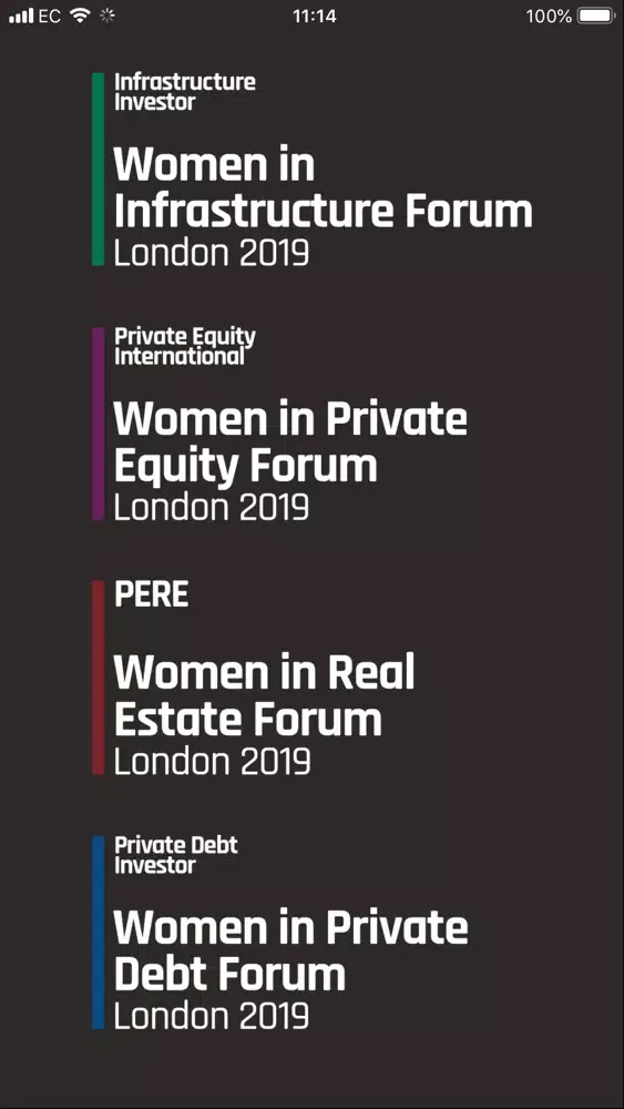 Ảnh chụp màn hình của PEI Women in...Forum 2019